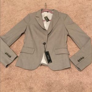 Express light gray blazer